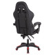 Πολυθρονα gaming darren hm1203.01 μαυρο-κοκκινο pvc & nylon 58.5x100x120υεκ. **