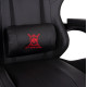 Πολυθρονα gaming darren hm1203.01 μαυρο-κοκκινο pvc & nylon 58.5x100x120υεκ. **