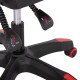 Πολυθρονα gaming darren hm1203.01 μαυρο-κοκκινο pvc & nylon 58.5x100x120υεκ. **
