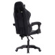 Πολυθρονα gaming darren hm1203.10 μαυρο-γκρι pvc & nylon 60x60x120υεκ. **