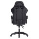 Πολυθρονα gaming darren hm1203.10 μαυρο-γκρι pvc & nylon 60x60x120υεκ. **