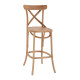 Σκαμπο μεσ.υψουσ gioliana hm8750.15 ξυλο οξιασ dark honey-plywood καθισμα 46x46x101υεκ. **