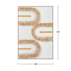 Πινακασ 3d hm4537.02 με κορνιζα μπεζ-καμβασ λευκοσ-χειροποιητοσ 80x3,5x120υεκ. ** Πινακασ 3d hm4537.02 με κορνιζα μπεζ-καμβασ λευκοσ-χειροποιητοσ 80x3,5x120υεκ. **