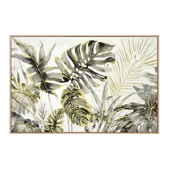 Πινακασ toixoy tropico hm4541 κορνιζα μπεζ-καμβασ εκτυπωση 102x4,5x72υεκ. **