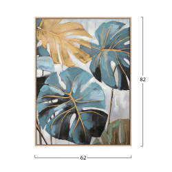 Πινακασ toixoy tropico hm4542 κορνιζα μπεζ-καμβασ εκτυπωση 62x4,5x82υεκ. **