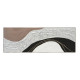 Πινακασ τοιχου abstract hm4552.01 με κορνιζα μπεζ-καμβασ- χειροποιητοσ 152x4.5x52υεκ. **