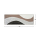 Πινακασ τοιχου abstract hm4552.02 με κορνιζα μπεζ-καμβασ-χειροποιητοσ 152x4.5x52υεκ. **