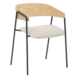 ΚΑΡΕΚΛΑ ΤΡΑΠΕΖΑΡΙΑΣ KORIN HM9975.01 ΜΕΤΑΛΛΟ-ΥΦΑΣΜΑ ΜΠΕΖ-ΞΥΛΟ 54x51x72,5Υεκ - 2τεμ ** ΚΑΡΕΚΛΑ ΤΡΑΠΕΖΑΡΙΑΣ KORIN HM9975.01 ΜΕΤΑΛΛΟ-ΥΦΑΣΜΑ ΜΠΕΖ-ΞΥΛΟ 54x51x72,5Υεκ - 2τεμ **