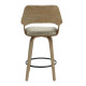 ΣΚΑΜΠΟ ΜΠΑΡ ΜΕΣ.ΥΨΟΥΣ CLIPP HM9987.01 WHITEWASH Κ.Π. ΞΥΛΟ-ΜΠΕΖ ΥΦΑΣΜΑ 57,5x53x98Υεκ - 2τεμ **