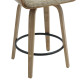 ΣΚΑΜΠΟ ΜΠΑΡ ΜΕΣ.ΥΨΟΥΣ CLIPP HM9987.01 WHITEWASH Κ.Π. ΞΥΛΟ-ΜΠΕΖ ΥΦΑΣΜΑ 57,5x53x98Υεκ - 2τεμ **