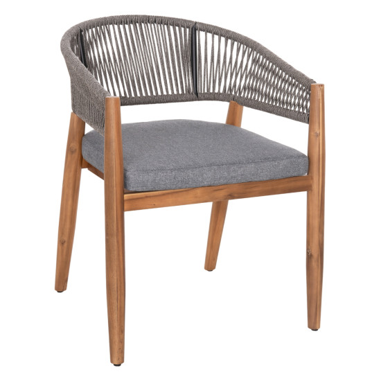 ΠΟΛΥΘΡΟΝΑ NAVAN HM6135.01 ΞΥΛΟ ΑΚΑΚΙΑΣ ΦΥΣΙΚΟ-ΣΧΟΙΝΙ NYLON ΓΚΡΙ 59x58x76Υεκ. - 4τεμ ** ΠΟΛΥΘΡΟΝΑ NAVAN HM6135.01 ΞΥΛΟ ΑΚΑΚΙΑΣ ΦΥΣΙΚΟ-ΣΧΟΙΝΙ NYLON ΓΚΡΙ 59x58x76Υεκ. - 4τεμ **