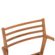ΠΟΛΥΘΡΟΝΑ MOOSEN HM9936 ΜΑΣΙΦ ΞΥΛΟ TEAK ΣΕ ΦΥΣΙΚΟ 59x60x78,5Υ - 2τεμ **