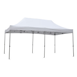 Gazebo επαγγελματικο βαρεωσ τυπου cressen hm6307 πτυσσομενο αλουμινιου 3x6x3,4y **