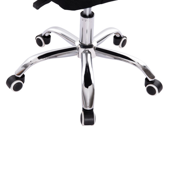 Καρεκλα γραφειου trail2 hm1193.36 μπλε & μαυρο mesh-ποδι χρωμιου 61x61x116yεκ. ** Καρεκλα γραφειου trail2 hm1193.36 μπλε & μαυρο mesh-ποδι χρωμιου 61x61x116yεκ. **