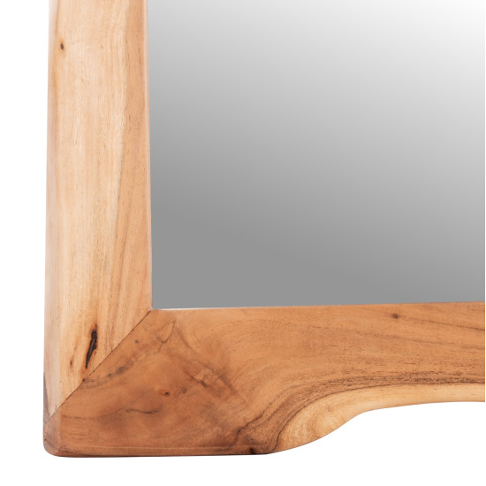 Καθρεπτησ zion hm8186.21 μασιφ ξυλο ακακιασ-ανοιχτο φυσικο 140x80x4(πάχος)εκ. **