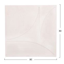 Πινακασ τετραγωνοσ σειρα santorini hm4507 mdf σε υπολευκο χρωμα 80x4(πάχος)x80υεκ. ** Πινακασ τετραγωνοσ σειρα santorini hm4507 mdf σε υπολευκο χρωμα 80x4(πάχος)x80υεκ. **