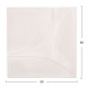 Πινακασ τετραγωνοσ σειρα santorini hm4507 mdf σε υπολευκο χρωμα 80x4(πάχος)x80υεκ. **