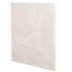 Πινακασ τετραγωνοσ σειρα santorini hm4507 mdf σε υπολευκο χρωμα 80x4(πάχος)x80υεκ. **