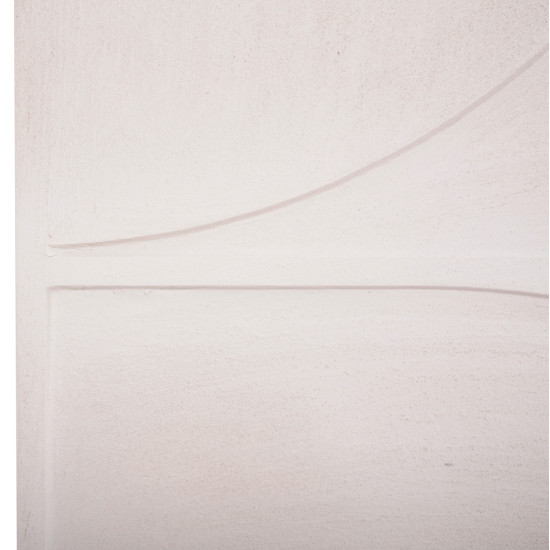 Πινακασ τετραγωνοσ σειρα santorini hm4507 mdf σε υπολευκο χρωμα 80x4(πάχος)x80υεκ. **