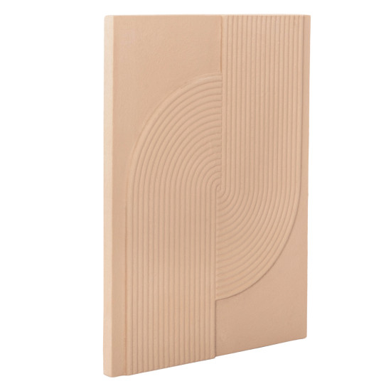 Πινακασ ορθογωνιοσ σειρα santorini hm4521 mdf σε μπεζ χρωμα 60x4(πάχος)x80υεκ. **