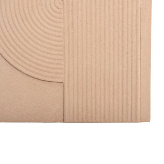 Πινακασ ορθογωνιοσ σειρα santorini hm4521 mdf σε μπεζ χρωμα 60x4(πάχος)x80υεκ. **