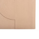 Πινακασ ορθογωνιοσ σειρα santorini hm4521 mdf σε μπεζ χρωμα 60x4(πάχος)x80υεκ. **