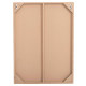 Πινακασ ορθογωνιοσ σειρα santorini hm4521 mdf σε μπεζ χρωμα 60x4(πάχος)x80υεκ. **