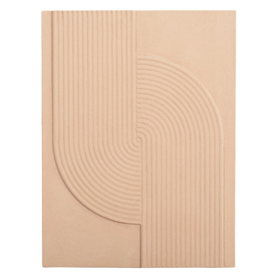 Πινακασ ορθογωνιοσ σειρα santorini hm4521 mdf σε μπεζ χρωμα 60x4(πάχος)x80υεκ. **
