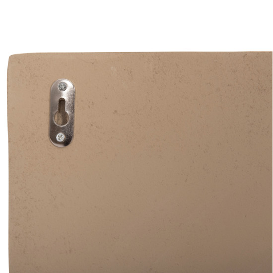 Πινακασ ορθογωνιοσ σειρα santorini hm4522 mdf σε μπεζ χρωμα 60x4(πάχος)x80υεκ. **