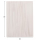 Πινακασ ορθογωνιοσ σειρα santorini hm4518 mdf σε υπολευκο χρωμα 60x4(πάχος)x80υεκ. **