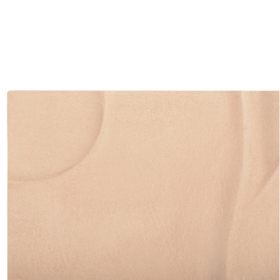 Πινακασ τετραγωνοσ σειρα santorini hm4520 mdf σε μπεζ χρωμα 80x4(πάχος)x80υεκ. **