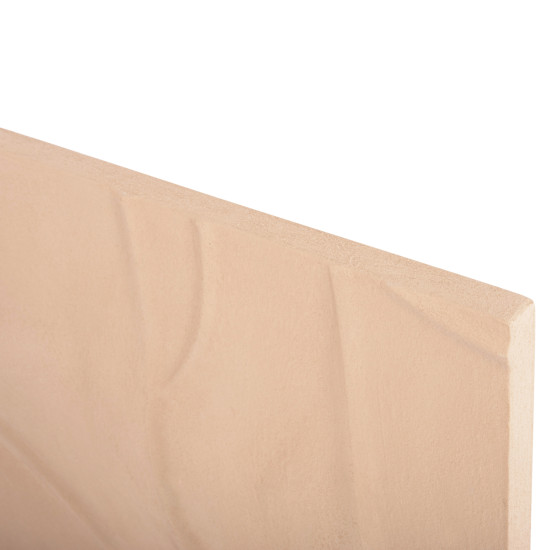 Πινακασ τετραγωνοσ σειρα santorini hm4520 mdf σε μπεζ χρωμα 80x4(πάχος)x80υεκ. **