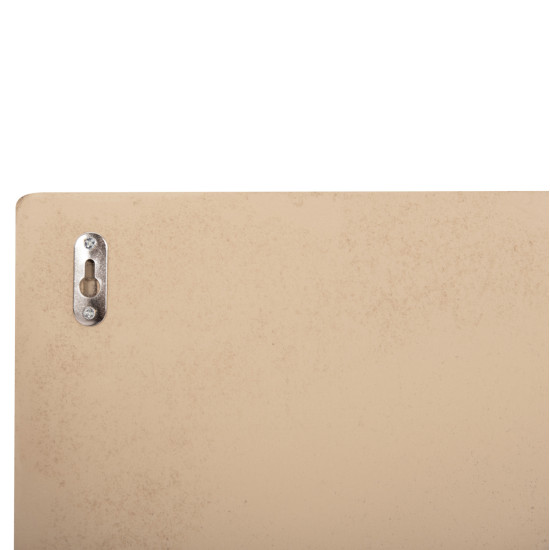 Πινακασ τετραγωνοσ σειρα santorini hm4520 mdf σε μπεζ χρωμα 80x4(πάχος)x80υεκ. **