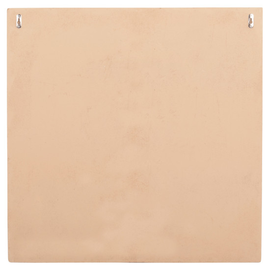 Πινακασ τετραγωνοσ σειρα santorini hm4520 mdf σε μπεζ χρωμα 80x4(πάχος)x80υεκ. **