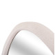 Καθρεπτησ τοιχου οβαλ σειρα santorini hm4514 mdf σε υπολευκο 48x3,2x60υεκ **