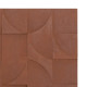 Πινακασ τετραγωνοσ σειρα santorini hm4524 mdf σε καφε χρωμα 80x5(πάχος)x80υεκ. **