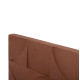 Πινακασ τετραγωνοσ σειρα santorini hm4524 mdf σε καφε χρωμα 80x5(πάχος)x80υεκ. **