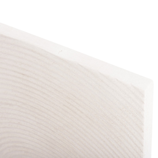 Πινακασ τετραγωνοσ σειρα santorini hm4519 mdf σε υπολευκο-καφε χρωμα 80x4(πάχος)x80υεκ. **