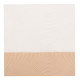Πινακασ τετραγωνοσ σειρα santorini hm4519 mdf σε υπολευκο-καφε χρωμα 80x4(πάχος)x80υεκ. **