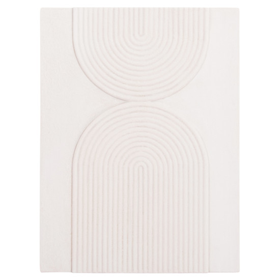 Πινακασ ορθογωνιοσ σειρα santorini hm4523 mdf σε υπολευκο χρωμα 60x4(πάχος)x80υεκ. **