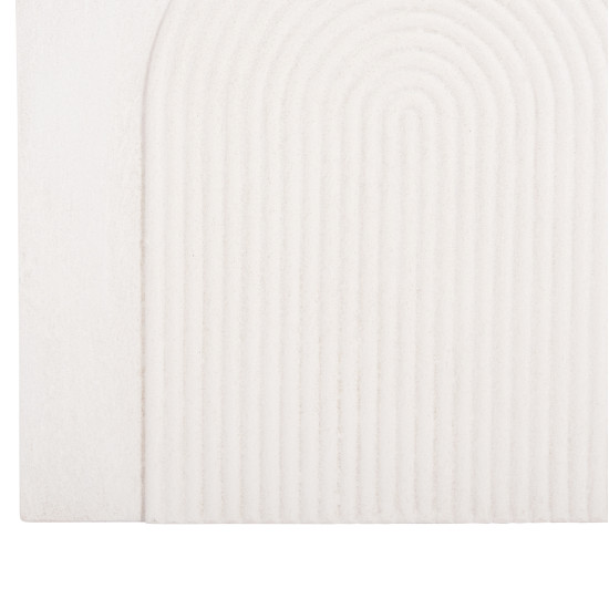 Πινακασ ορθογωνιοσ σειρα santorini hm4523 mdf σε υπολευκο χρωμα 60x4(πάχος)x80υεκ. **
