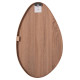 Καθρεπτησ τοιχου drop hm4488.03 με πλαισιο mdf σε φυσικο χρωμα ξυλου 50x80υεκ. **