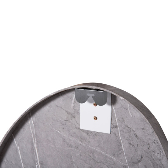 Καθρεπτησ τοιχου irregu hm4487.02 με πλαισιο mdf σε grey marble χρωμα 60x80υεκ. **