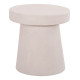 Τραπεζι σαλονιου στρογγυλο σειρα santorini hm18052 mdf σε υπολευκο χρωμα φ48x49υεκ. **