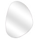 Καθρεπτησ τοιχου irregu hm4487.05 με πλαισιο mdf σε white marble χρωμα 60x80υεκ. **