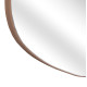 Καθρεπτησ τοιχου irregu hm4487.03 με πλαισιο mdf φυσικο χρωμα ξυλου 60x80υεκ. **