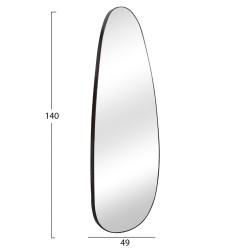 Καθρεπτησ τοιχου crither hm4486.01 με πλαισιο mdf σε black marble χρωμα 49x140υεκ. ** Καθρεπτησ τοιχου crither hm4486.01 με πλαισιο mdf σε black marble χρωμα 49x140υεκ. **