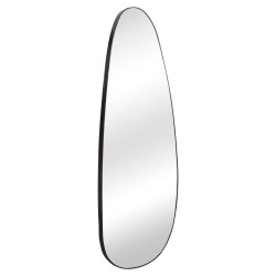 Καθρεπτησ τοιχου crither hm4486.01 με πλαισιο mdf σε black marble χρωμα 49x140υεκ. **