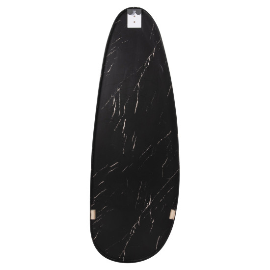 Καθρεπτησ τοιχου crither hm4486.01 με πλαισιο mdf σε black marble χρωμα 49x140υεκ. **