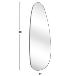 Καθρεπτησ τοιχου crither hm4486.02 με πλαισιο mdf σε grey marble χρωμα 49x140υεκ. ** Καθρεπτησ τοιχου crither hm4486.02 με πλαισιο mdf σε grey marble χρωμα 49x140υεκ. **